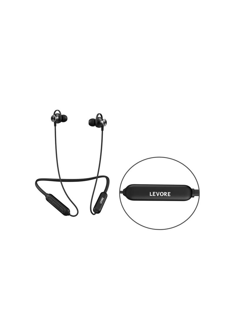 LEVORE Neckband Bluetooth Headset LEB 41 - BK - Image 2